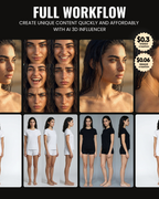 PREMIUM SHOPIFY BRAND: GLWOU.COM (Rare 5-Letter Domain). 59 Products. Integrated US/EU Supplier. Full 3d AI Influencer "Lumia Costa". FDA Compliant. Automated.