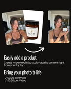 TURNKEY SHOPIFY US CANDLE BRAND: FLMZE.COM (Rare 5-Letter Domain). 17 Products. AI Influencer "Alice Mirrera". US White Label. 2-5 Day Ship. FULL Automated.