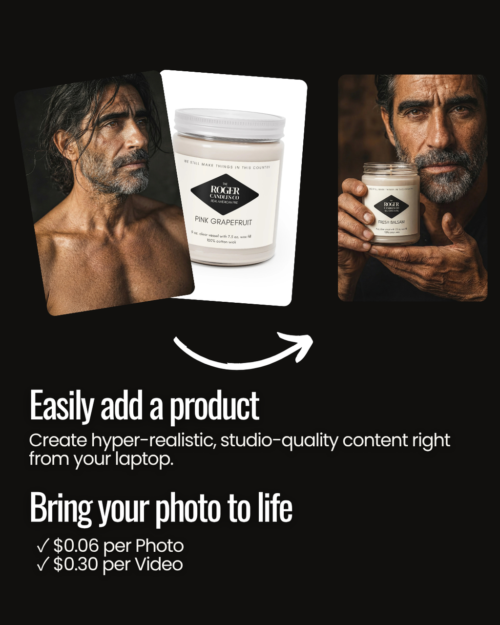 TURNKEY PATRIOTIC SHOPIFY E-COM BRAND: ROGERCANDLES.COM 10 Products US White Label TWO Hyper-Realistic AI Influencers. High-Ticket Conservative Niche. Automated