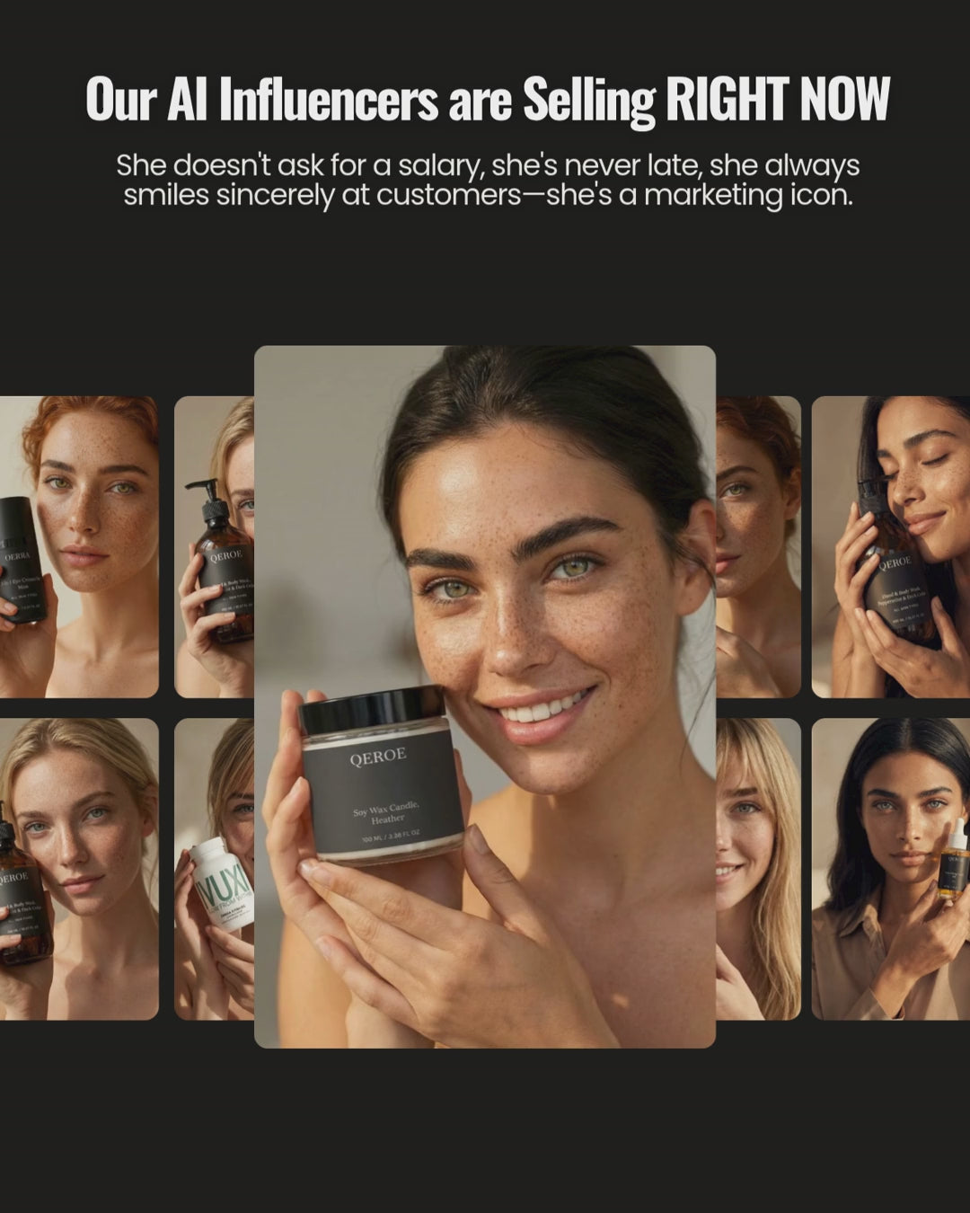 FIRST IN THE WORLD SHOPIFY: AIQIB.COM (Rare 5-Letter). Store Selling Digital AI Influencers. 5 Premium Models. 100% Margins. Turnkey B2B Digital Asset.